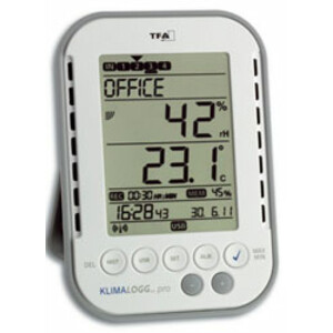 TERMOHIGRÓMETRO DIGITAL INTERIOR CON DATA LOGGER
