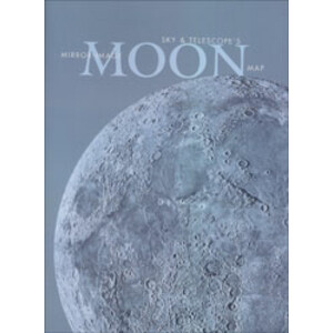 MAPA LUNAR SKY &AMP; TELESCOPE'S MOON MAP MIRROR IMAGE