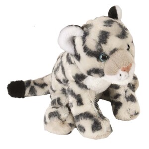 PELUCHE DE CRIA DE LEOPARDO DE LAS NIEVES