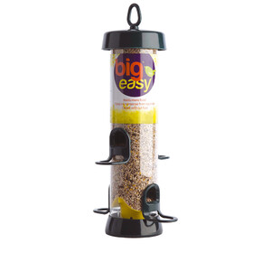 BE-S2G 'BIG EASY' COMEDERO TUBULAR FABRICADO EN ROXRESIN PARA AVES SILVESTRES MEDIANO PARA MEZCLA DE SEMILLAS DE DIÁMETRO GRANDE Y DESMONTAB