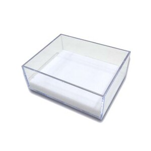 CAJA ENTOMOLÓGICA DE PLÁSTICO APILABLE SIN TAPA 118 X 96 X 45 MM