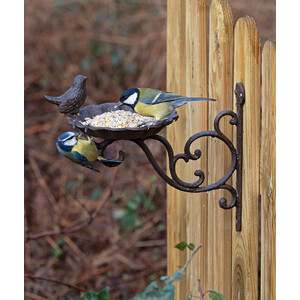 OI-WF COMEDERO-BEBEDERO DE JARDÍN CON SOPORTE PARA PARED_1