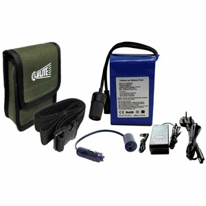 CLULITE BATERÍA PP28 LI-ION 12V Y 8.8 A/H CON ESTUCHE PARA LLEVAR EN BANDOLERA