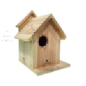 CAJA NIDO DE MADERA PARA ARDILLAS