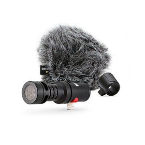 MICRÓFONO DIRECCIONAL DE ALTA CALIDAD PARA DISPOSITIVOS IOS RODE VIDEOMIC ME-L LIGHTNING_1