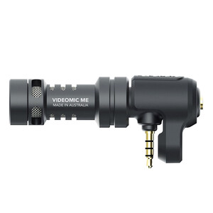 MICRÓFONO DIRECCIONAL COMPACTO DE ALTA CALIDAD PARA DISPOSITIVOS IOS Y ANDROID (CON PROTOCLO CTIA) RODE VIDEOMIC ME