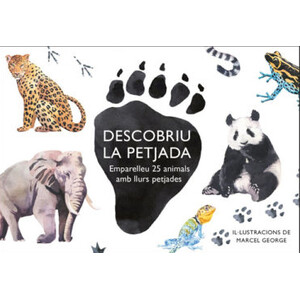 DESCOBRIU LA PETJADA. EMPARELLEU 25 ANIMALS AMB LLURS PETJADES