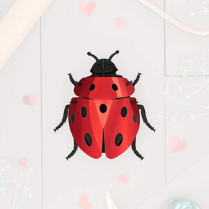 ROMPECABEZAS 3D ENTOMOLOGY PUZZLE - LADYBUG