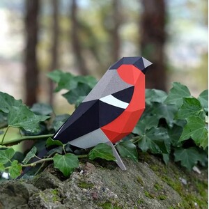 PLEGOPAPER- FIGURA RECORTABLE DE CAMACHUELO COMÚN (PINSÀ BORRONER) 3