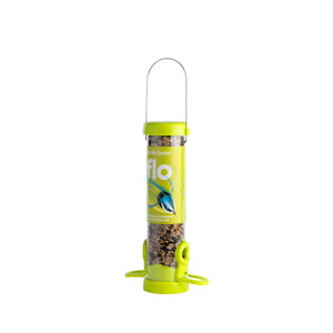 FLO-S1G COMEDERO TUBULAR DE PLÁSTICO 2 ACCESOS COLOR LIME_1