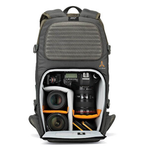 LOWEPRO MOCHILA FLIPSIDE TREK BP 350 AW COLOR VERDE Y GRIS_1