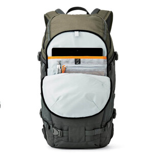 LOWEPRO MOCHILA FLIPSIDE TREK BP 350 AW COLOR VERDE Y GRIS 7
