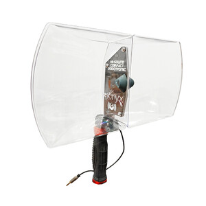 MICRÓFONO DODOTRONIC CON PARÁBOLA HI-SOUND STEREO COMPACT CON CONEXIÓN MINI JACK COMPATIBLE CON CÁMARA