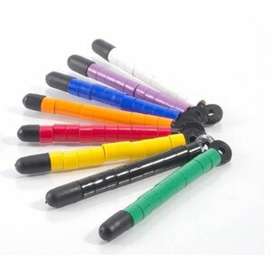 ANILLAS DE COLORES PARA ESTUDIOS CIENTÍFICOS CON AVES ECOTONE X3 4,5 MM, 10 UDS