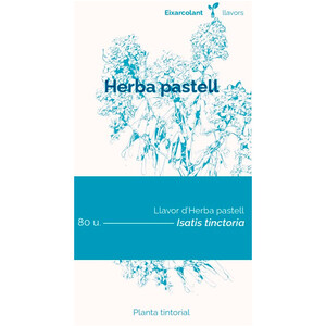 COL·LECTIU EIXARCOLANT. HERBA PASTELL (ISATIS TINCTORIA). LLAVORS DE VARIETATS AGRÍCOLES TRADICIONALS
