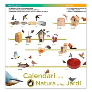 CALENDARI DE LA NATURA AL TEU JARDÍ
