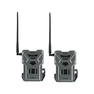 TWIN PACK CÁMARA DE TRAMPEO SPYPOINT FLEX DARK 40 MP CON LED NEGROS DE LUZ INFRARROJA INVISIBLE Y TRANSMISIÓN DE FOTO Y VÍDEO VÍA 4G