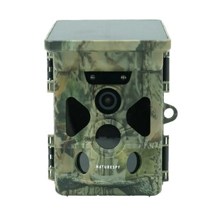 NATURESPY HELARCTOS CÁMARA DE TRAMPEO SOLAR CON LED DE LUZ INFRARROJA INVISIBLE TIPO LOW GLOW Y WIFI LOCAL PARA TRANSMISIÓN DE IMÁGENES IN SITU
