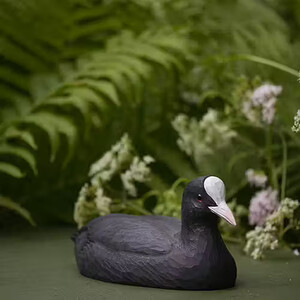 DECOBIRD FIGURA DE FOCHA COMÚN_1