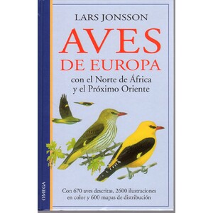 AVES DE EUROPA CON EL NORTE DE AFRICA Y EL PRÓXIMO ORIENTE