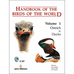 HANDBOOK OF THE BIRDS OF THE WORLD, VOL. 1. OSTRICH TO DUCKS
