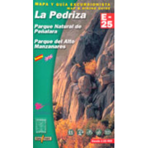 MAPA ALPINA 1:25.000. . LA PEDRIZA, PARQUE NATURAL DE PEÑALARA, PARQUE DEL ALTO MANZANARES (MAPA Y GUÍA)