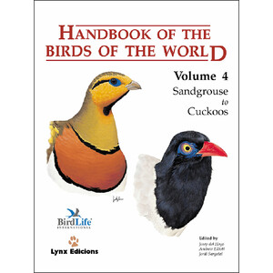 HANDBOOK OF THE BIRDS OF THE WORLD, VOL. 4. SANDGROUSE TO CUCKOOS