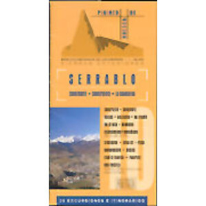 SERRABLO. SOBREMONTE-SOBREPUERTO-LA GUARGUERA. MAPA EXCURSIONISTA DE LOS PIRINEOS.