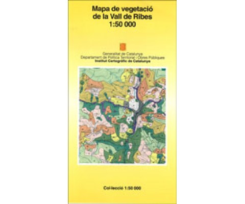 MAPA DE VEGETACIÓ DE LA VALL DE RIBES. EL POBLAMENT VEGETAL DE LA VALL DE RIBES. LES COMUNITATS VEGETALS I EL PAISATGE