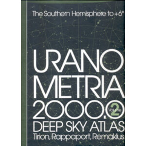 URANOMETRIA 2000.0  VOLUME 2. THE SOUTHERN  HEMISPHERE TO +6º