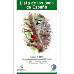 LISTA DE LAS AVES DE ESPAÑA . EDICIÓN 2005