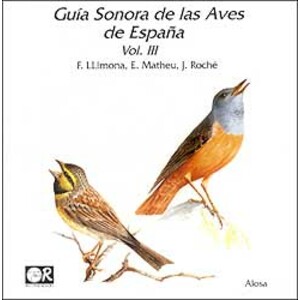CD GUÍA SONORA DE LAS AVES DE ESPAÑA VOLUMEN 3