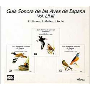 3 CD GUÍA SONORA DE LAS AVES DE ESPAÑA