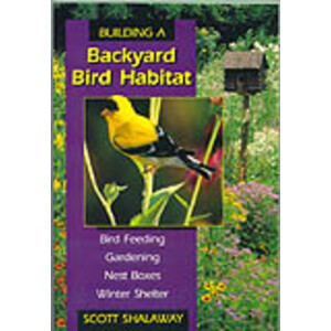 BUILDING A BACKYARD BIRD HABITAT. BIRD FEEDING, GARDENING, NEST BOXES, WINTER SHELTER