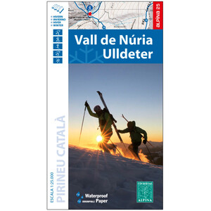 MAPA ALPINA 1:25.000 D'HIVERN. VALL DE NÚRIA, ULLDETER (MAPA I GUIA)