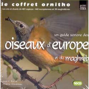 10 CD LES OISEAUX D'EUROPE ET DU MAGHREB