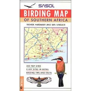 SASOL BIRDING MAP OF SOUTHERN AFRICA