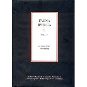 FAUNA IBÉRICA, VOL. 17. COLEOPTERA. HISTERIDAE