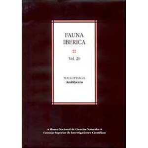 FAUNA IBÉRICA, VOL. 20. MALLOPHAGA. AMBLYCERA