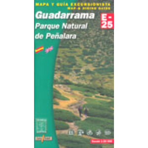 MAPA ALPINA 1:25.000. . GUADARRAMA PARQUE NATURAL DE PEÑALARA (MAPA Y GUÍA)