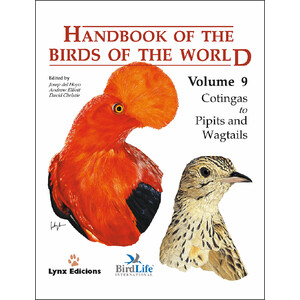 HANDBOOK OF THE BIRDS OF THE WORLD, VOL. 9. COTINGAS TO PIPITS AND WAGTAILS