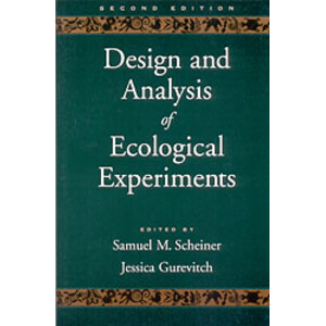 DESIGN AND ANALYSIS OF ECOLOGICAL EXPERIMENTS 2ND EDITION