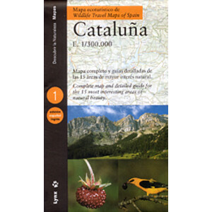 MAPA ECOTURÍSTICO DE CATALUÑA  E. 1/300.000