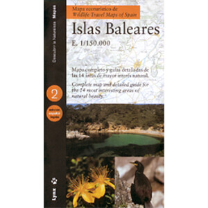 MAPA ECOTURÍSTICO DE ISLAS BALEARES E.1/150.000