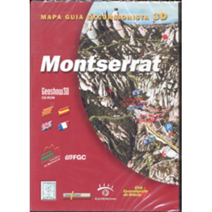 MAPA Y GUÍA EXCURSIONISTA 3D. MONTSERRAT