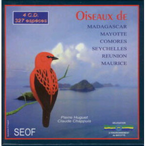 4CD OISEAUX DE MADAGASCAR, COMORES, SEYCHELLES, RÉUNION, MAURICE