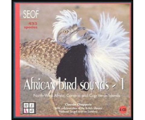 CD AFRICAN BIRD SOUND. VOLUME 1. NORTH-WEST AFRICA, CANARIA AND CAP-VERDE ISLANDS