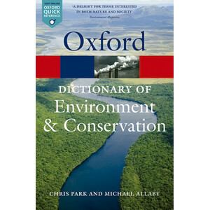 A DICTIONARY OF ENVIRONMENT AND CONSERVATION