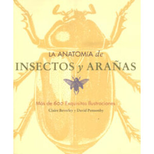LA ANATOMÍA DE INSECTOS Y ARAÑAS. MÁS DE 600 EXQUISITAS ILUSTRACIONES