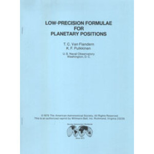 LOW-PRECISION FORMULAE FOR PLANETARY POSITIONS